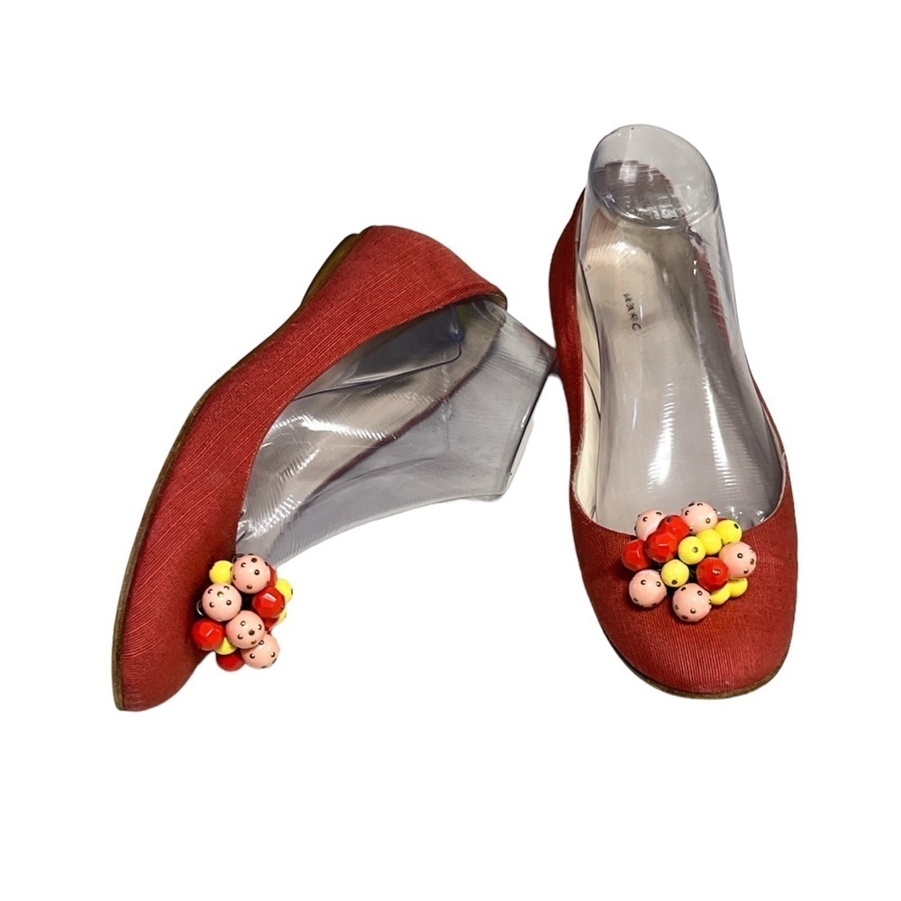 MARC JACOBS Canvas / Leather Ballet Shoes